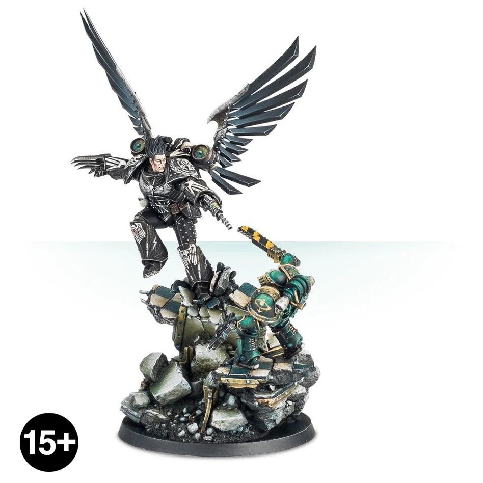 Warhammer The Horus Heresy : Corvus Corax, Primarch of the Raven Guard Legion