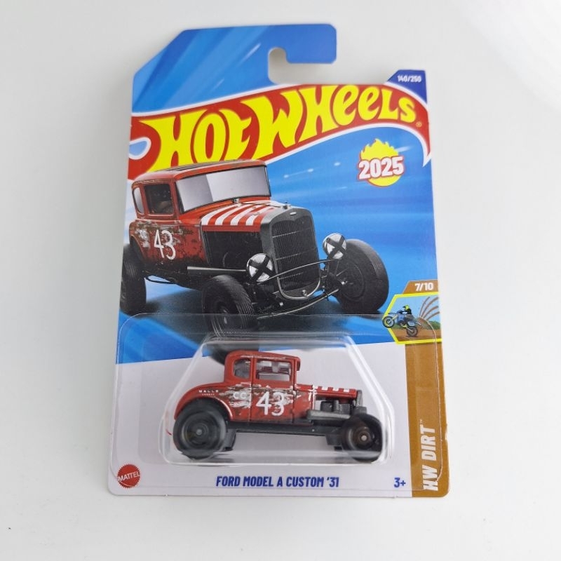 รถเหล็ก Hotwheels FORD MODEL A CUSTOM 31 (ib15)