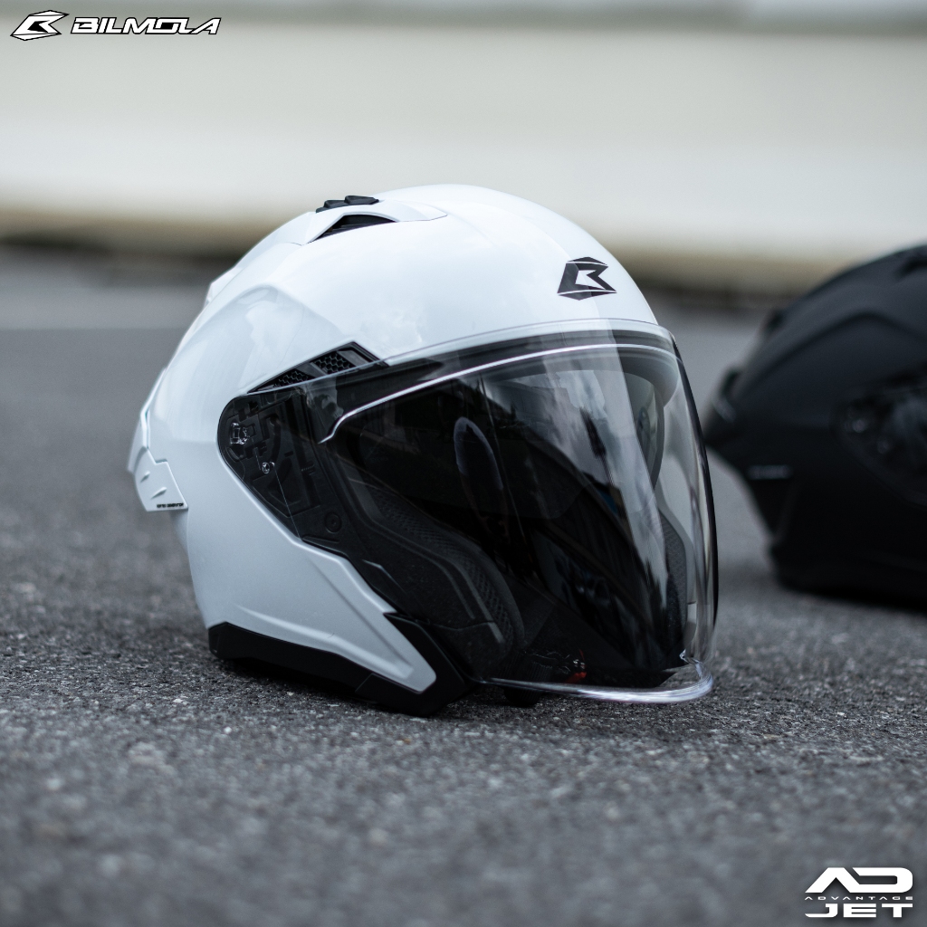 Bilmola เปิดหน้า openface  AD JET ADJET   มีแว่นในตัว มาตรฐาน ECE06 ราคา ถูกที่สุด ดีลบีเคเค แกลเลอรีภาพที่ 6