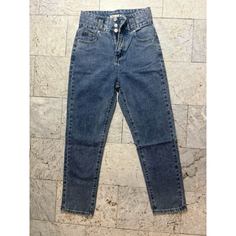 Kwang-กางเกงยีนส์ทรงบอย