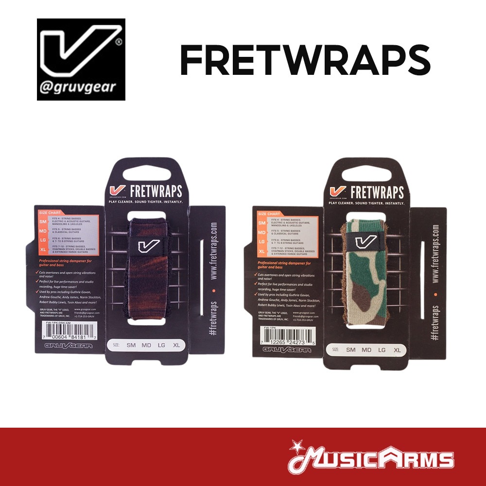 Gruv Gear FretWraps สายรัด อุปกรณ์กีตาร์