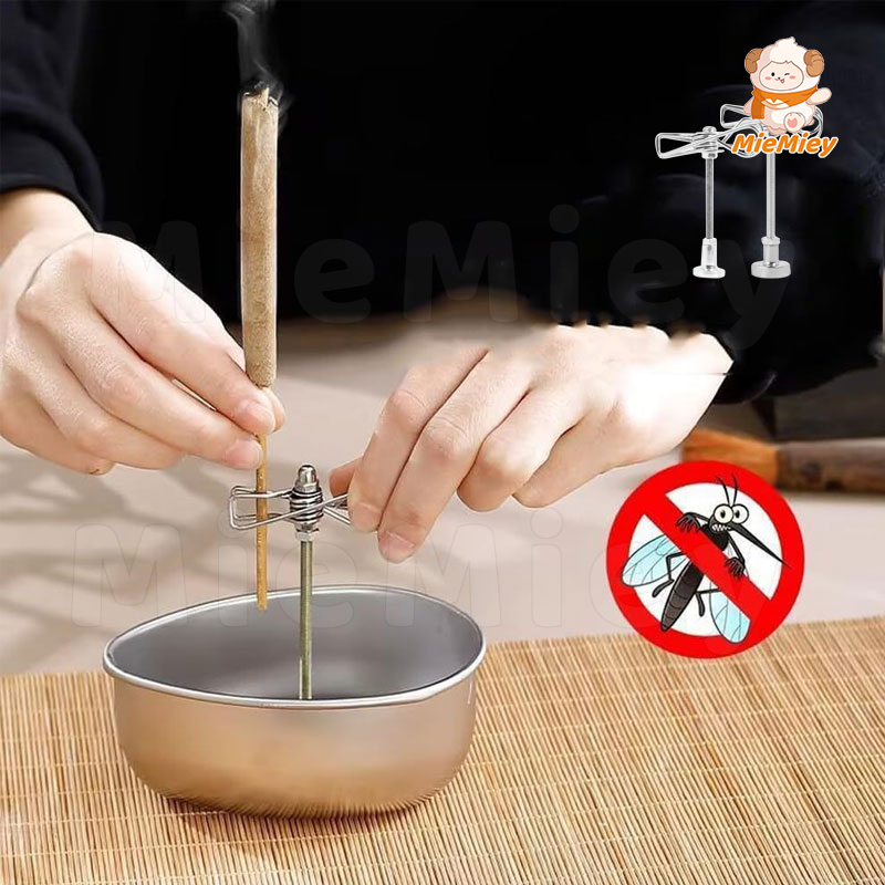 ความสะดวกในการใช้งาน คลิปหนีบยาจุดกันยุง ที่หนีบธูป ยาจุดกันยุง ก์ชั่นธูปบ้านยากันยุง กันยุง ดักยุง - รูปที่ 7