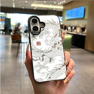 ลายมังกร แฟชั่นหรูหรา สําหรับ Infinix Smart8 Tecno Spark GO 2024 20 Pro Hot 40 40Pro 50i 30i 30 40i NOTE40PRO+5G 40PRO