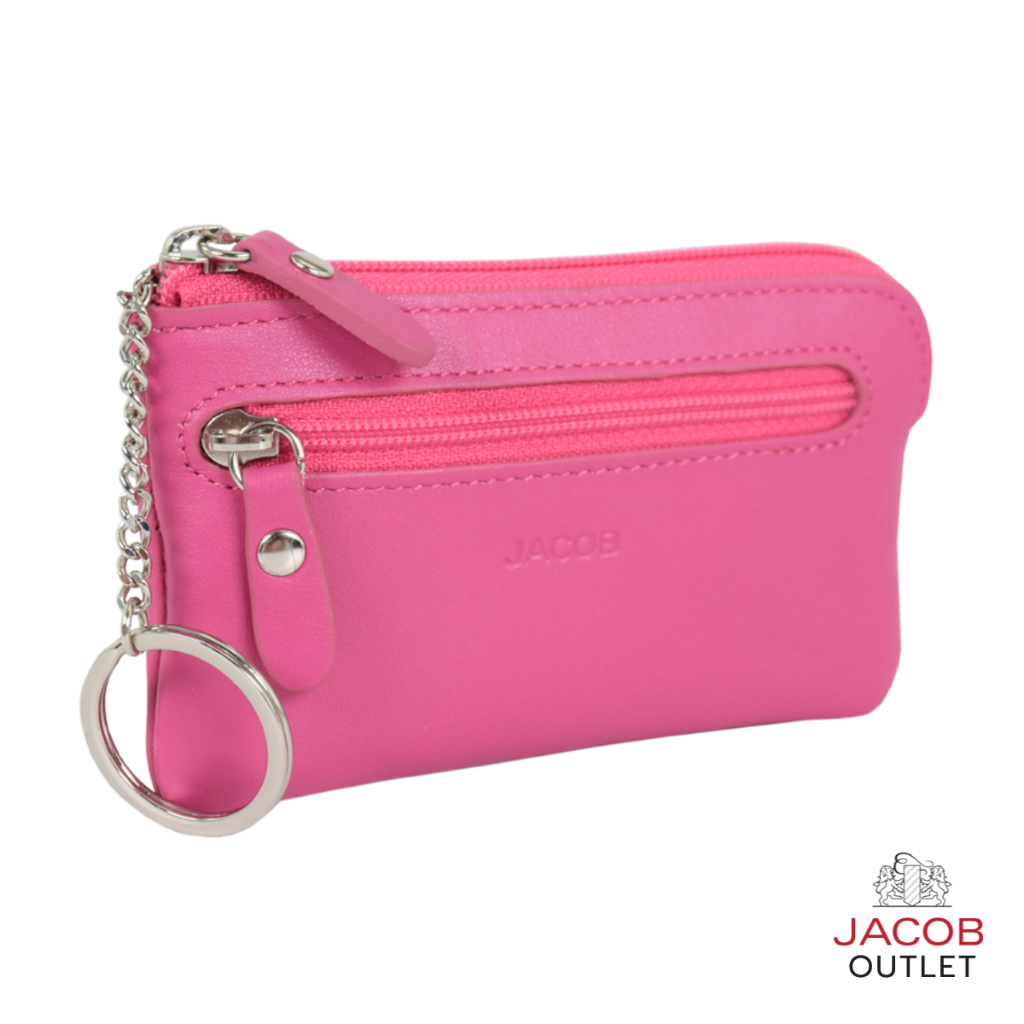 JACOB กระเป๋าเก็บเหรียญ (ขนาดเล็ก) มาพร้อมพวงกุญแจ - รุ่น 61186