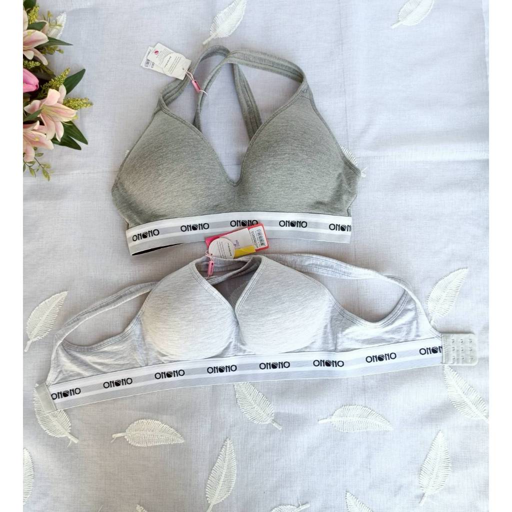 👙ONONO รุ่น NB6215 เสื้อชั้นในไม่มีโครง ฟองน้ำบาง ทรงสปอร์ต