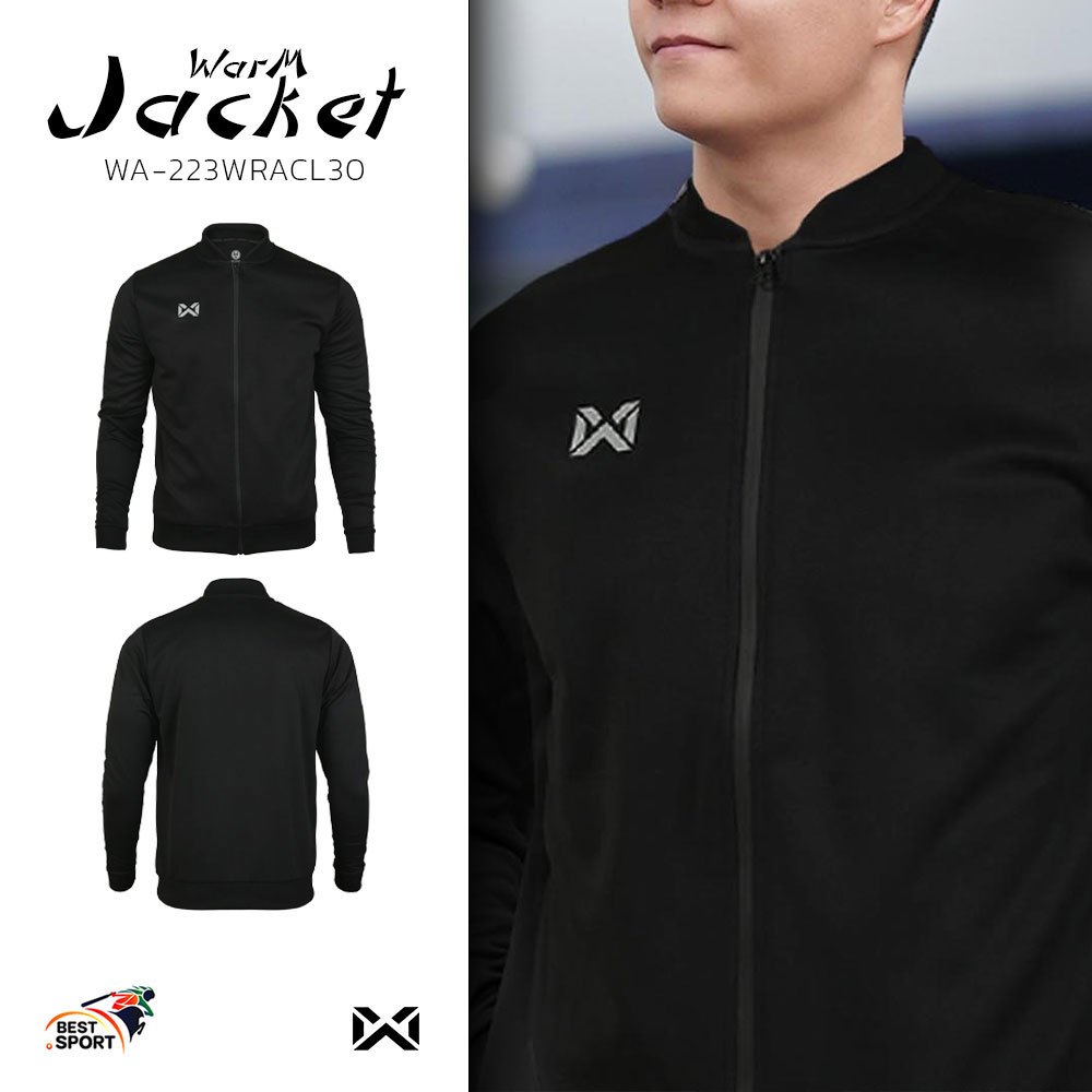 TITAN II WARM JACKET เสื้อวอร์มแขนยาววอริกซ์ WARRIX รุ่น TITAN II รหัส WA-223WRACL30 ของแท้100%