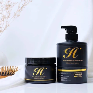 เซ็ทสุดคุ้ม Hiso Keratin ไฮโซเคราติน แชมพู/ทรีทเม้นท์ (ขนาด 300 ml.)