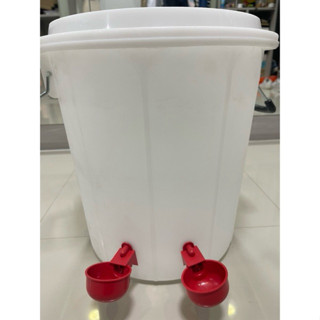 ถังให้น้ำไก่อัตโนมัต-มีหลายหัวให้เลือกไก่ได้กินน้ำอย่างทั่วถ…