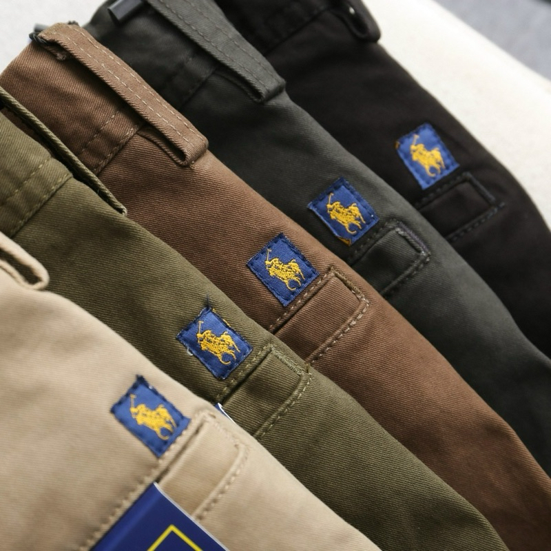 P O L O กางเกงขายาวผ้าชิโน่ - รูปที่ 3