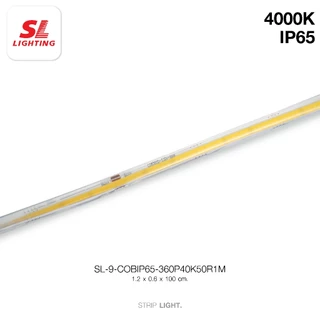 SL LIGHTING | LED Strip Light COB IP65 220V ไฟเส้นแอลอีดี สวย สว่าง สมูท IP65 กันน้ำ ซื้อขั้นต่ำ 1 เมตรขึ้นไป