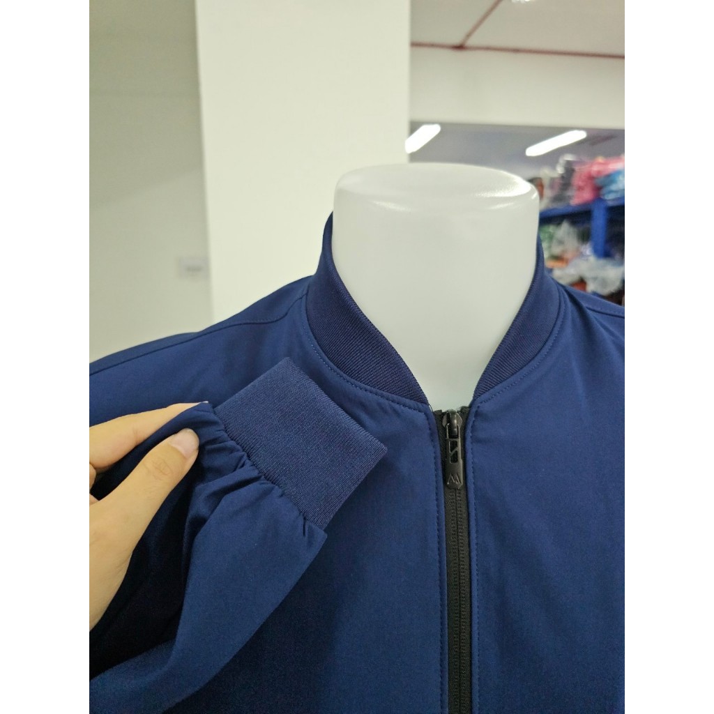 เสื้อแจ็คเก็ต(คอวี น้ำเงิน ล็อตใหม่) ปักพิมพ์HDตราอาสาสมัครสาธารณสุขประจำหมู่บ้าน(อสม.) คอ+แขนเป็นสีน้ำเงิน - รูปที่ 6