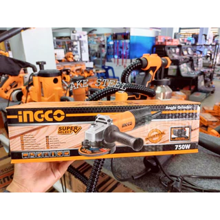 (ถูกสุด) INGCO เครื่องเจียร์ไฟฟ้า 4 นิ้ว 750W AG750282 ประกัน2+2ปี ลูกหมู