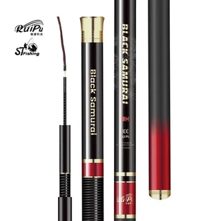 คันชิงหลิว Ruipui Black Samurai 6H สำหรับสายหมาและงานรั้ง วัสดุคาร์บอน40T ทนทานต่อเกมส์หนัก