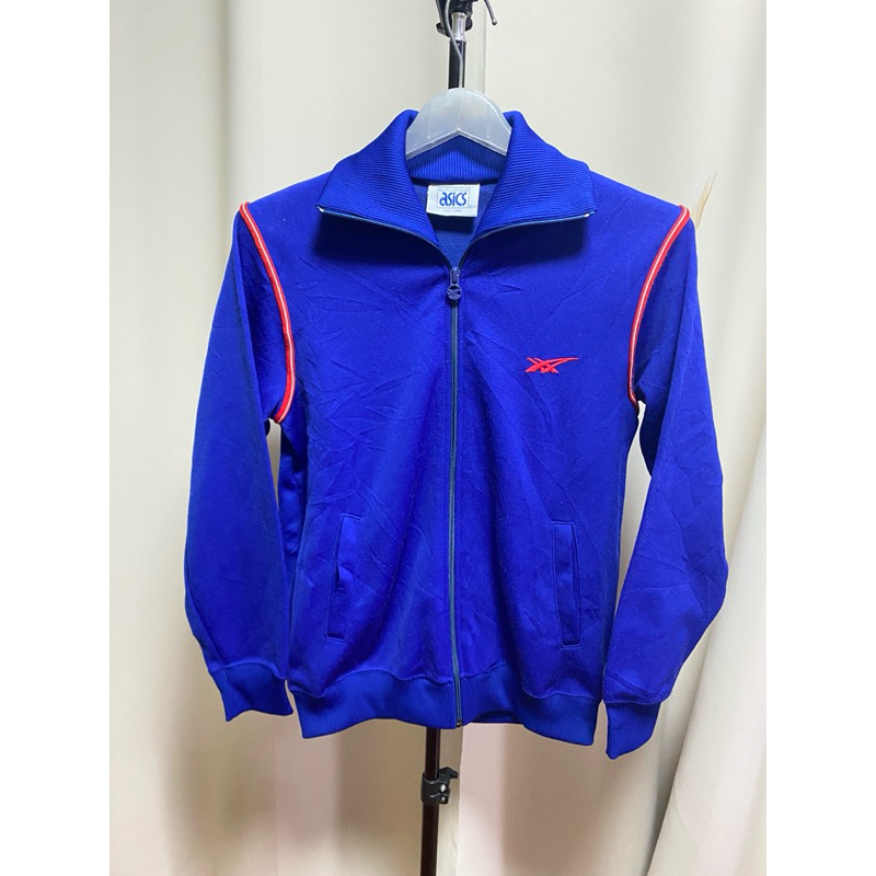 เสื้อวอร์ม asics MADE IN JAPAN Vintage 90' มือ2 อก 18.5นิ้ว ยาว 24นิ้ว ราคา 400 บาท