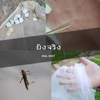 *ค่าส่งถูก* ตาข่ายกันแมลง มุ้งขาวกันแมลง มุ้งตั๊กแตน ตาข่ายขาว32/40/60ตา มุ้งเลี้ยงตั๊กแตน มุ้งปลูกผัก มุ้งสีขาว
