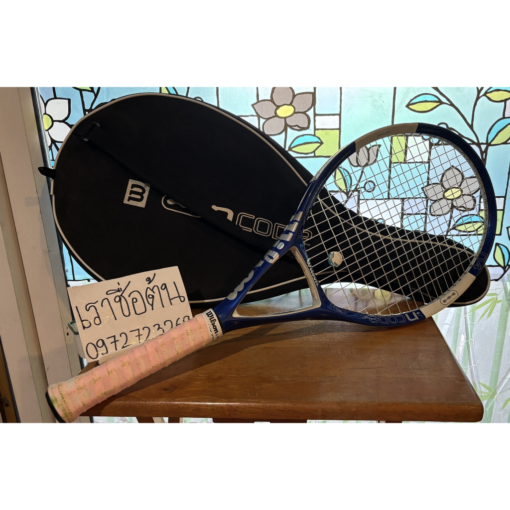 📌 ไม้เทนนิส Wilson Ncode n4 สภาพดี ครับ