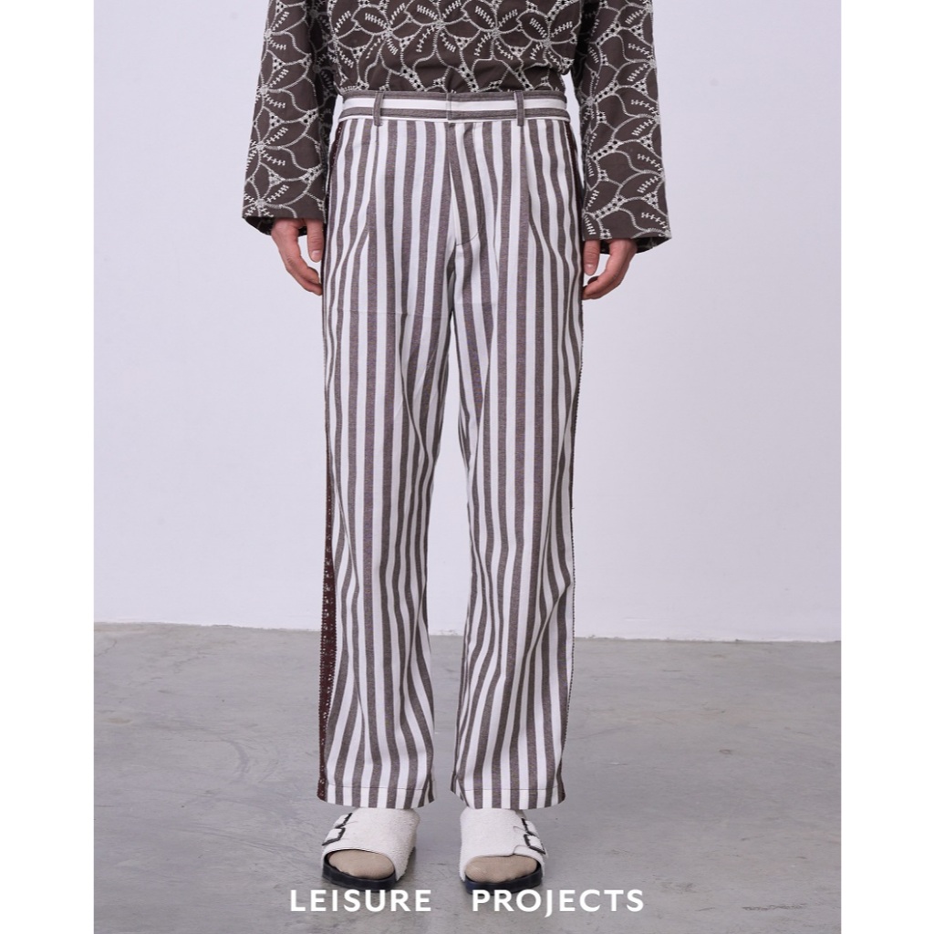 (Leisure Projects) STRIPE PANTS
