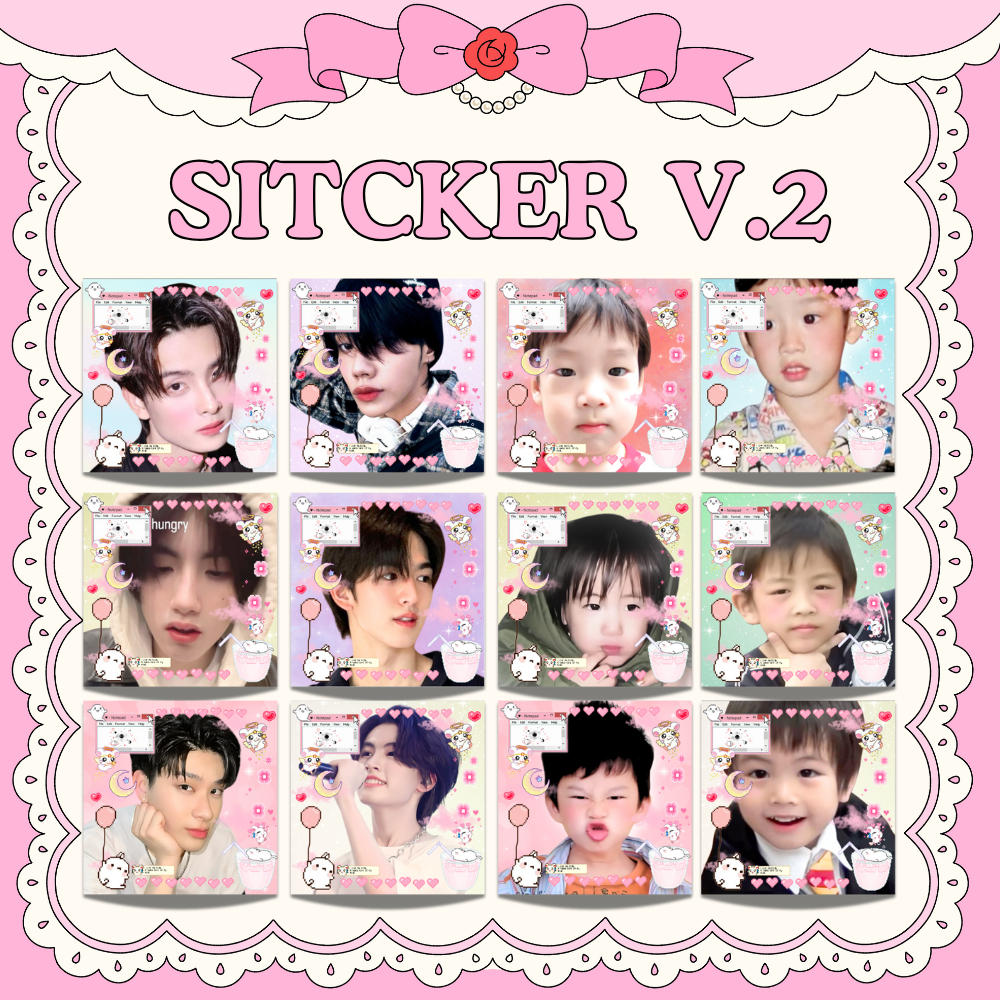 สติ๊กเกอร์ ขายดี V.2 สติ๊กเกอร์ติดกล่องพัสดุ BUS 4 CM 30 ดวง
