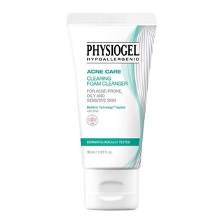 Physiogel ฟิสิโอเจล แอคเน่ แคร์ เคลียร์ริ่ง โฟม คลีนเซอร์ 30 มล.