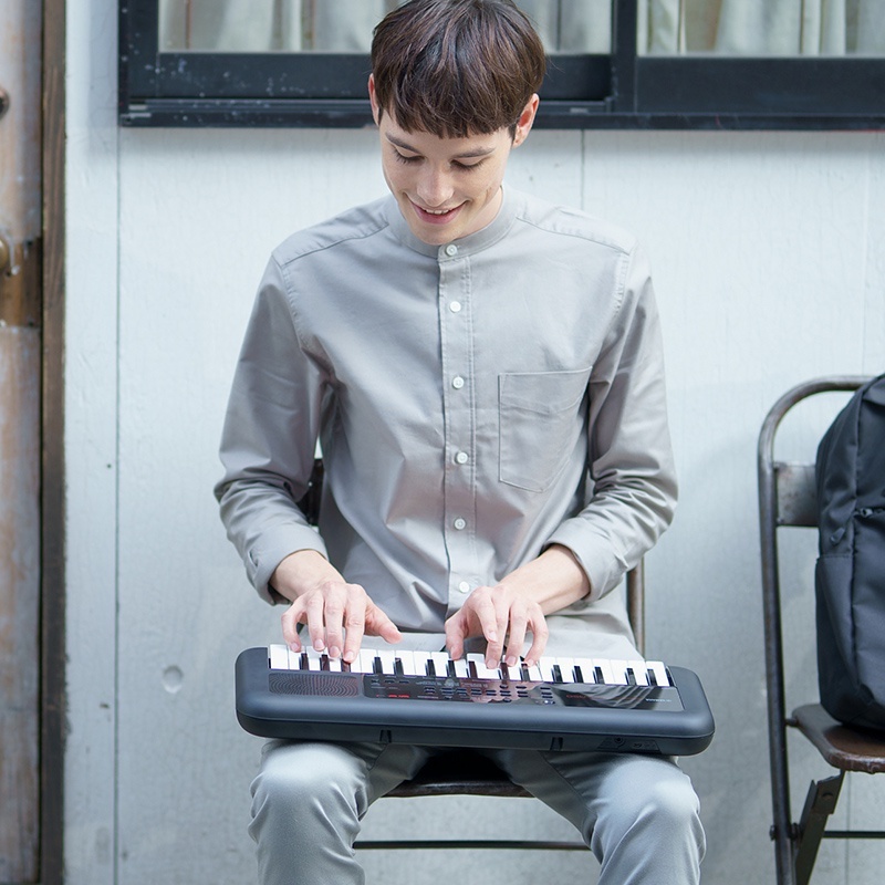 พร้อมส่ง คีย์บอร์ด Yamaha electronic organ PSS-A50 professional 37-key portable mini synthesizer programming MIDI