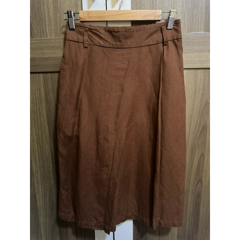 United Arrows กระโปรงสีน้ำตาล size 36