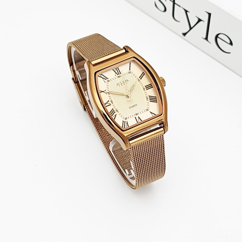 นาฬิกา JULIUS แท้!! รุ่น JA-703 สายแพรถัก
