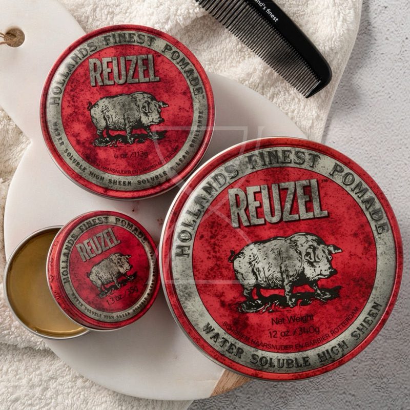 (พร้อมส่ง/ของแท้) REUZEL RED POMADE ช่วยจัดทรงผมทุกสภาพเส้นผม และเพิ่มประกายเงางาม สูตรน้ำ
