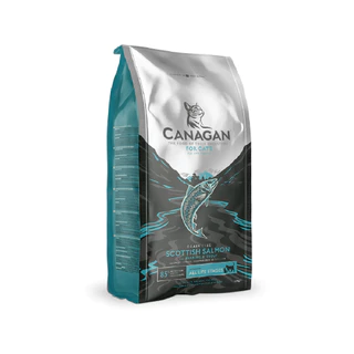 Canagan คานาแกน อาหารแมว สูตร ปลา สคอททิชแซลมอน ขนาด 375 กรัม