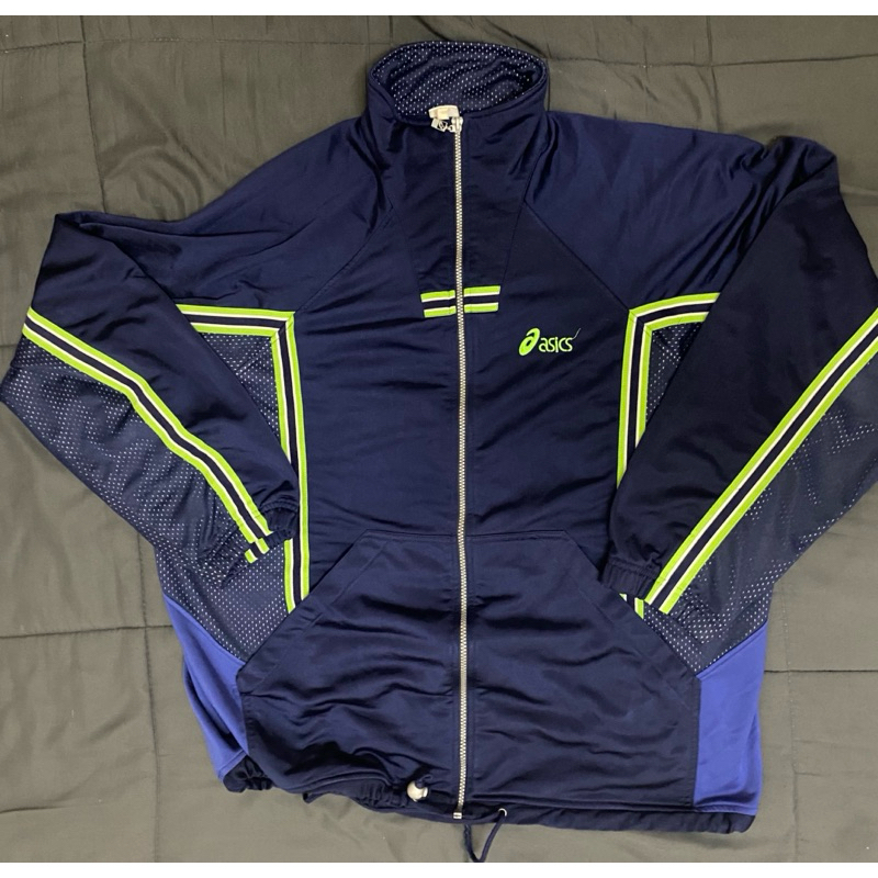 Track Jacket by Asics เสื้อวอร์มasics มืองสอง ของแท้100%