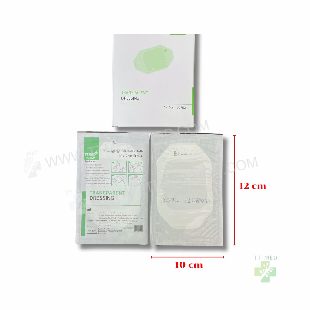 TRANSPARENT DRESSING แผ่นฟิล์มใสกันน้ำ ราคา ถูกที่สุด ดีลบีเคเค แกลเลอรีภาพที่ 6