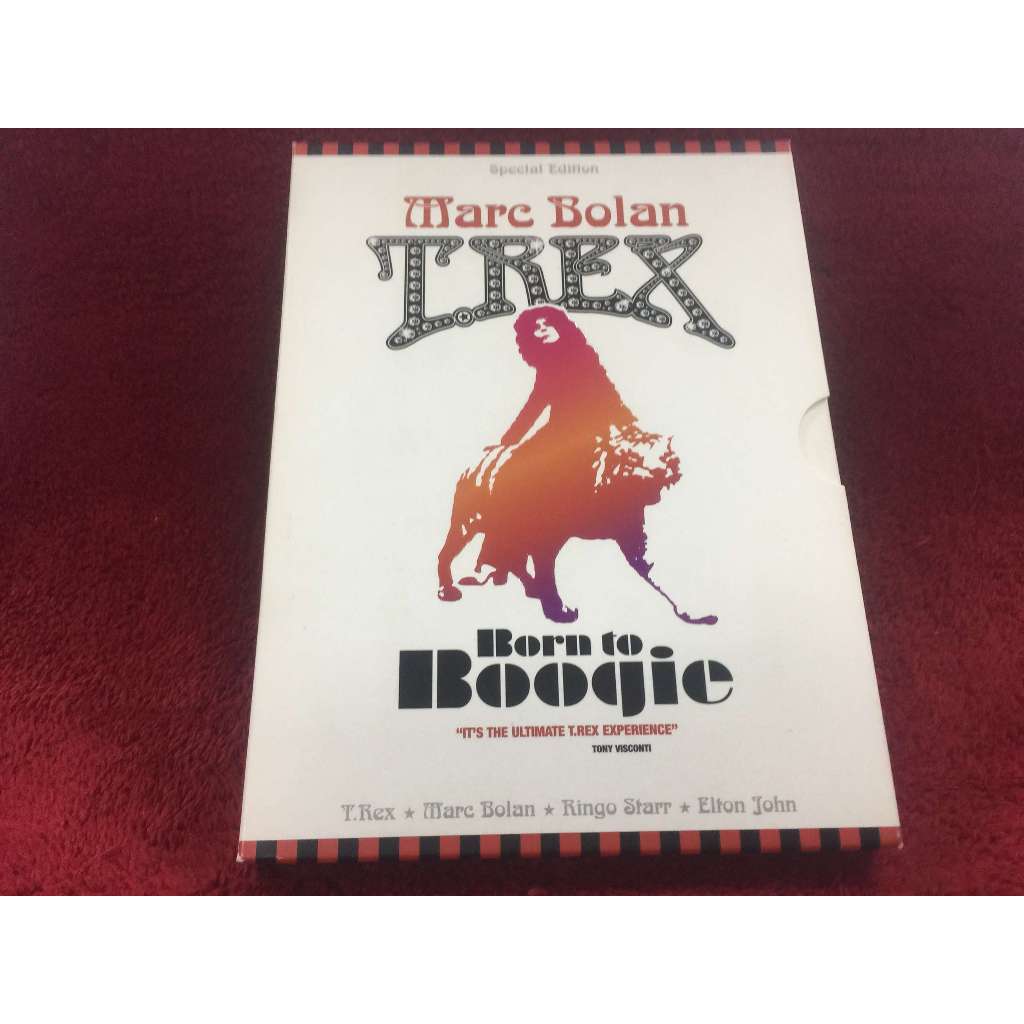 DVD/CD สากล Marc Bolan T-Rex - Born to Boogie สภาพตามรูปปก ZD30-83