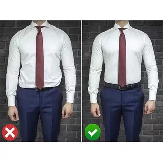 พร้อมส่งที่ไทย เข็มขัดยางยืด เข็มขัดยึดชายเสื้อเชิ้ต สำหรับทำเสื้อเขิ้ตให้ตึง เข็มขัดรัดเอว เพื่อความเรียบร้อย