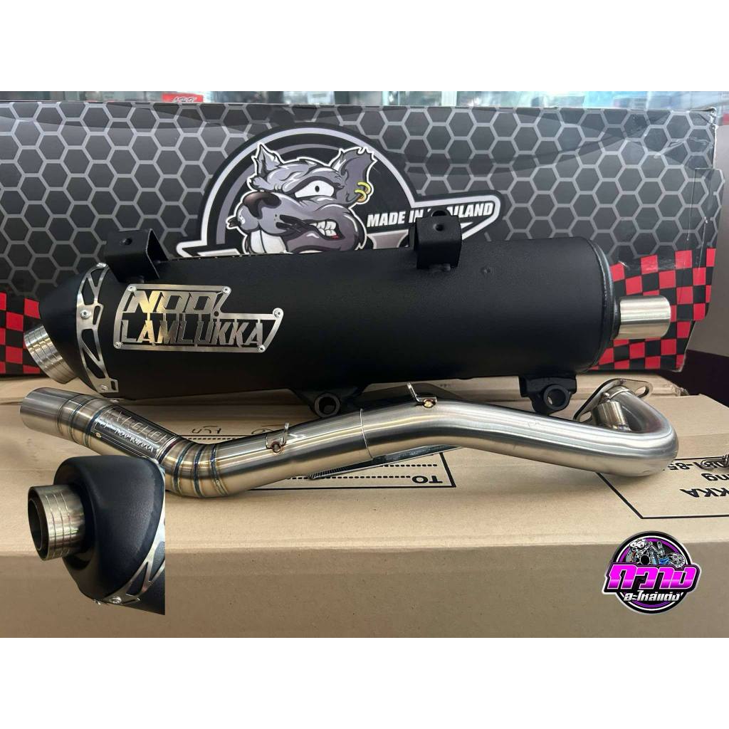 ท่อPcx160 Pcx2021-2025 click160i ADVท่อสร้างหนูลำลูกกา#ท่อสูตรหนูลำลูกกา