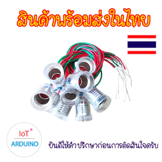 หลอดไฟ E10 ขั้วหลอดไฟ หลอดไฟไส้ตะเกียง ขนาดเล็ก อุปกรณ์ทดสอบวงจร DIY สินค้าพร้อมส่ง!!!