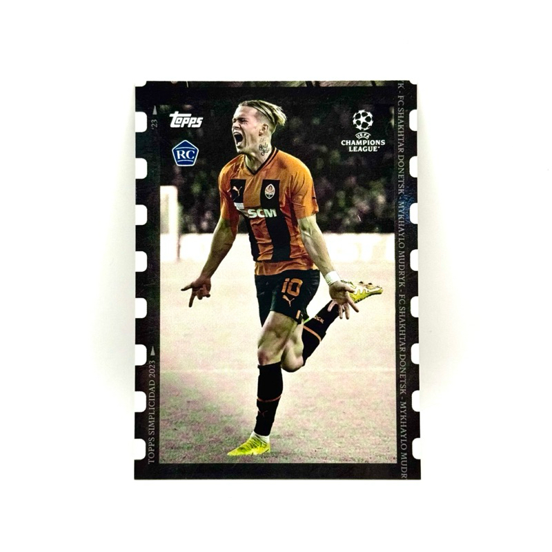 Topps Simplicidad UCC 22/23 Mykhaylo Mudryk FC Shakhtar Donetsk RC