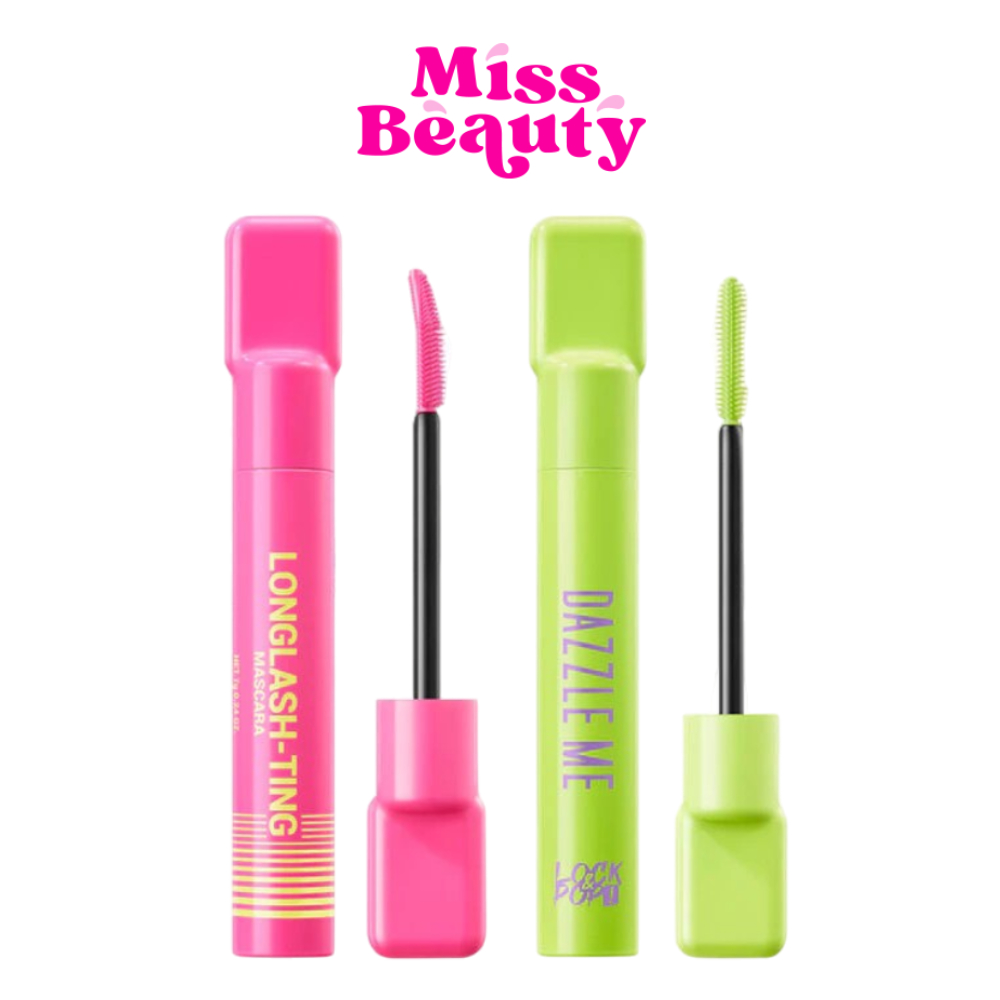Dazzle ME Lock & Pop! LongLASHting – VoluMAXing Mascara แดซเซิลมี ล็อค&ป็อป มาสคาร่า 7 กรัม