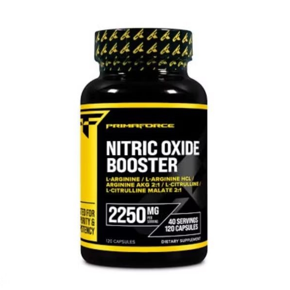 Primaforce Nitric Oxide Booster 2,250mg, 120 Capsules.
