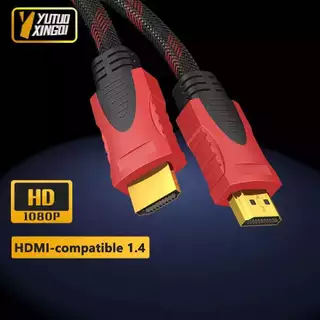 สายสัญญาณ Hdmi สาย HDMI CABLE M/M ใช้กับจอคอมพิวเตอร์ จอทีวี จอโปรเจ็ตเตอร์ยาว 1.5เมตร 3เมตร 5เมตร 10เมตร 15เมตร