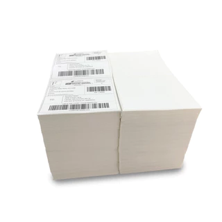 (ยกลัง10000แผ่น) กระดาษความร้อน 100x150mm สติ๊กเกอร์ บาร์โค้ด ลาเบล ปริ้นใบปะหน้า ไม่ใช้หมึก