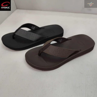 GAMBOL แกมโบล ZEN BOLD รองเท้าแตะแบบหนีบชาย รุ่น GM11451 สีดำ/สีน้ำตาล Size 40-44