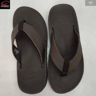 GAMBOL แกมโบล ZEN BOLD รองเท้าแตะแบบหนีบชาย รุ่น GM11451 สีดำ/สีน้ำตาล Size 40-44