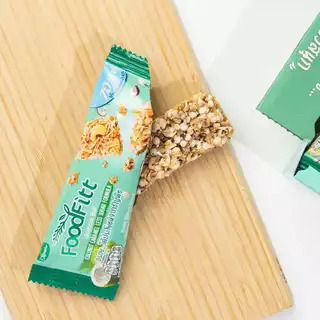 ฟู๊ดฟิต กราโนล่าบาร์ รสโคโคนัทคาราเมล (12 แท่ง) ซองเดอร์ Xongdur Foodfitt Granola Bar Coconut Caramel Flavor (327-012)