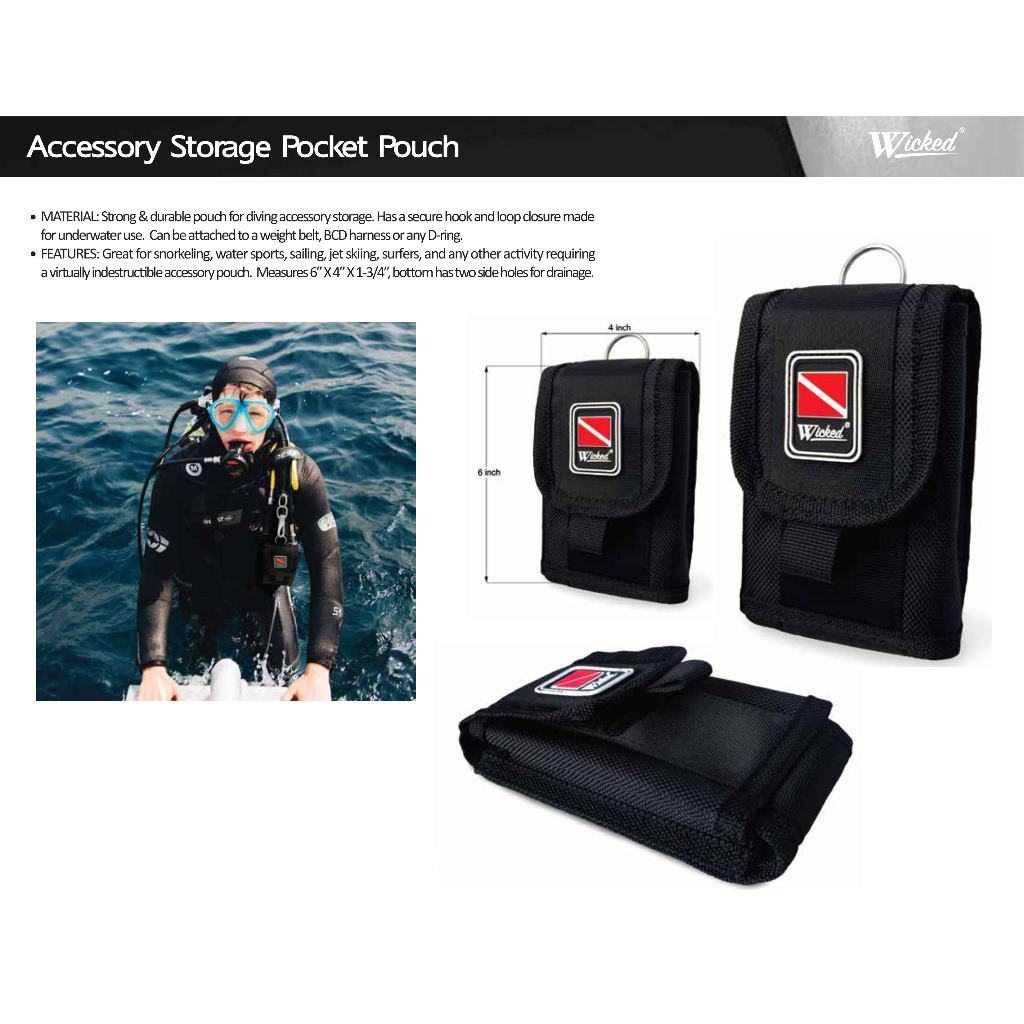 scuba bag กระเป๋าไนลอน ใส่ตะกั่ว ใส่ของ ใส่ Hook