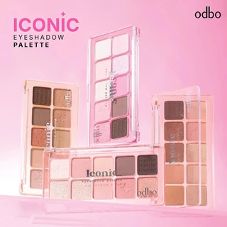 (OD2029) ODBO Iconic Eyeshadow Palette โอดีบีโอ ไอโคนิค อายแชโดว์ พาเลท 7g