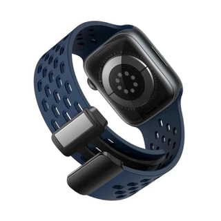 🇹🇭ส่งจากไทย สายซิลิโคนแม่เหล็ก สำหรับ iWatch ทุก series ขนาด 38/40/41/42 & 42/44/45/49/46 mm สำหรับแอปเปิ้ลวอช