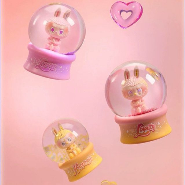 (สั่งซื้อผ่านไลฟ์มีส่วนลด🌷 | แบบสุ่ม) Labubu Big Into Energy Crystal Ball Blind Box