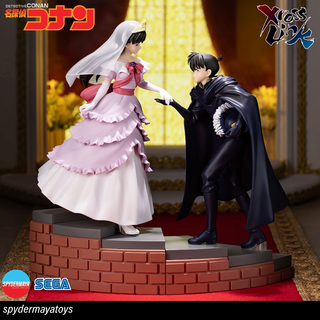 [Pre-Order] ฟิกเกอร์ Kudo Shinichi x Mori Ran Xross Link - Detective Conan - SEGA