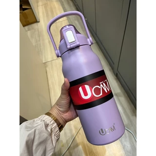 Newกระติกน้ำเก็บร้อน-เย็นUCAM เก็บอุณหภูมิได้นานมากกว่า 10ชม.พกพาสะดวกสบาย สีเข้าใหม่สวยน่าใช้งานมาก