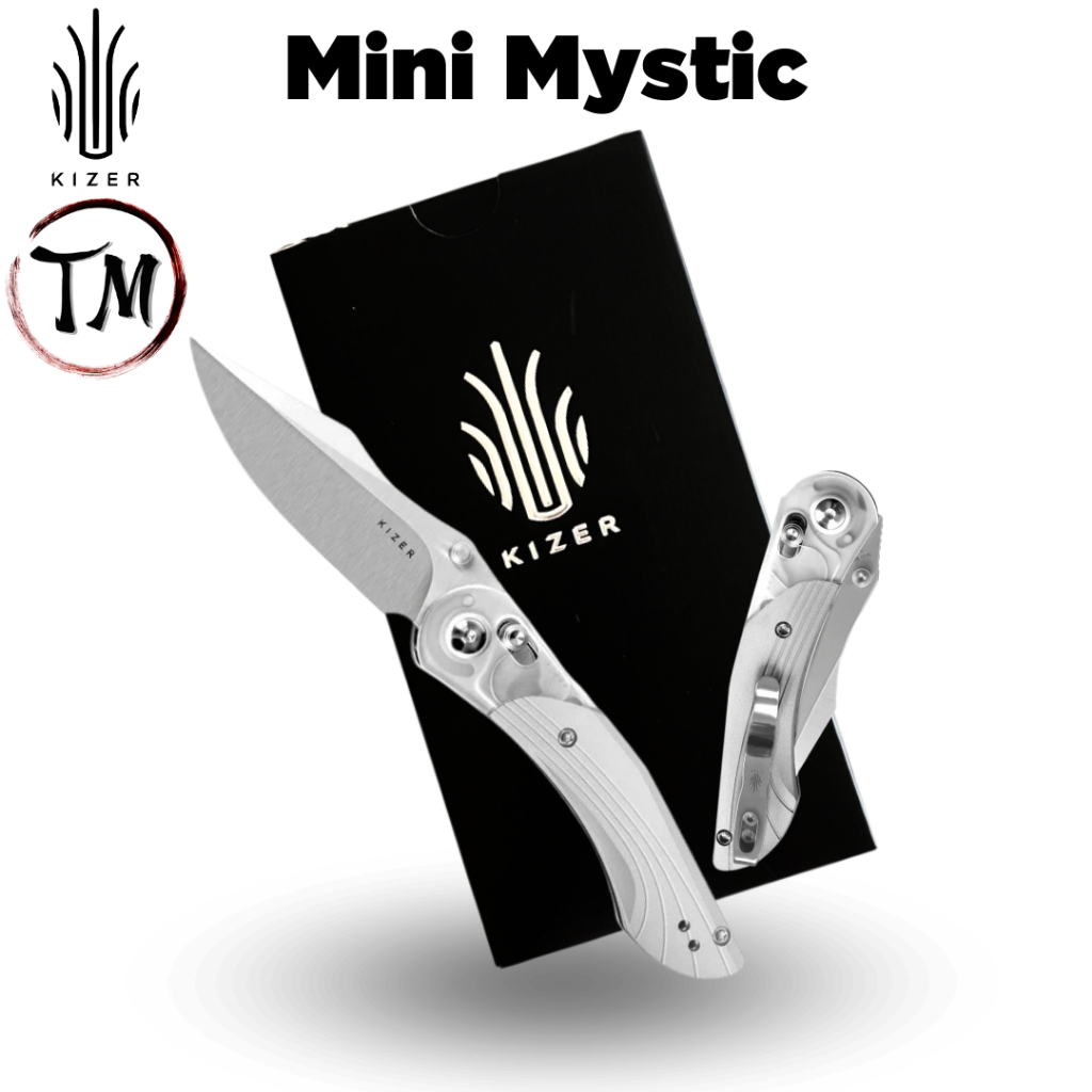 Kizer Mini Mystic V3636A1 มีด EDC ที่มีน้ำหนักเบา พร้อมกลไกการล็อกที่มองเห็นได้