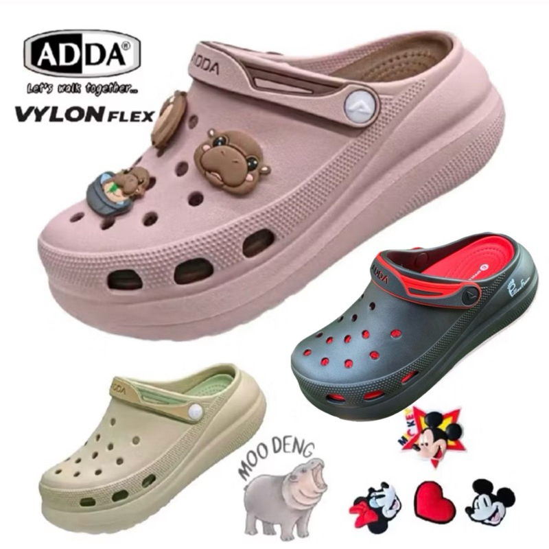 ADDA รองเท้าแตะ รองเท้าของ ตัวผู้หญิง รุ่น 59G01 ขนาด 4-7 พร้อมส่ง